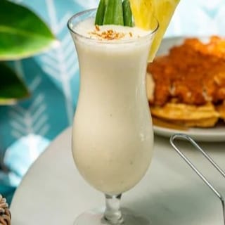Caribbean Dream Smoothie With Pineapple