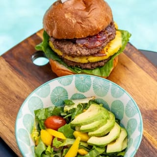 Paradise Veggie Stack Burger