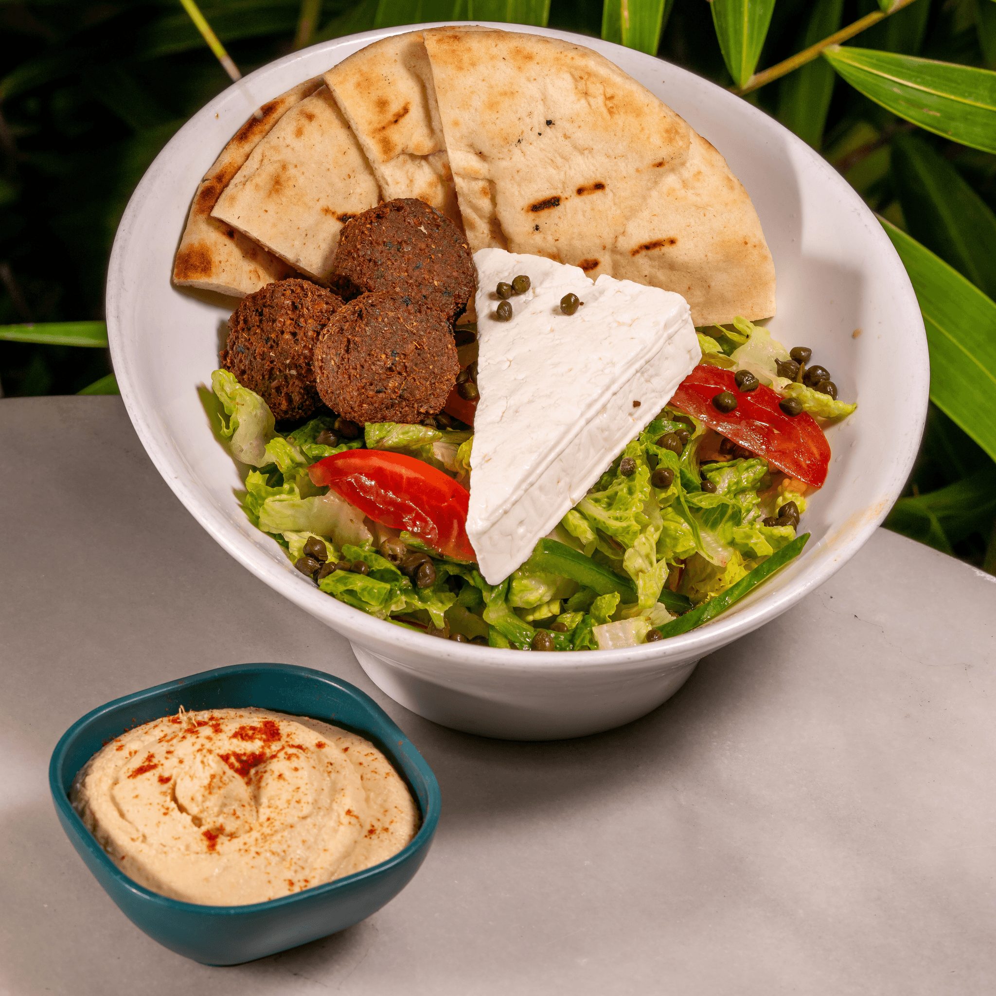 Special Greek Salad Pita.
