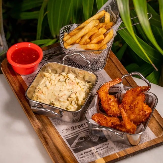 Coconut Shrimp to Share.