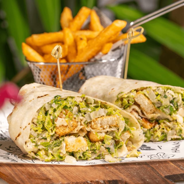 Caesar Chicken Wrap.