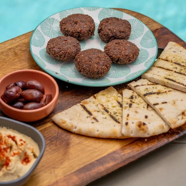 Falafel Platter To Share.