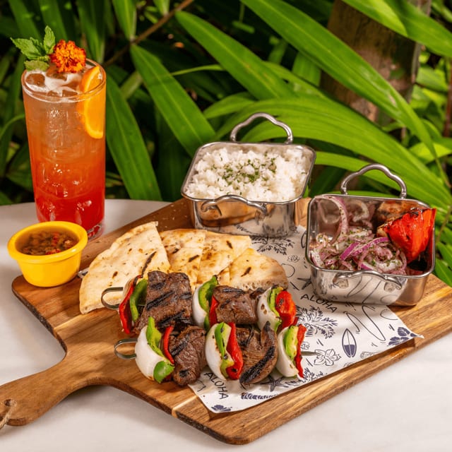 Prime Ribeye Kebab.