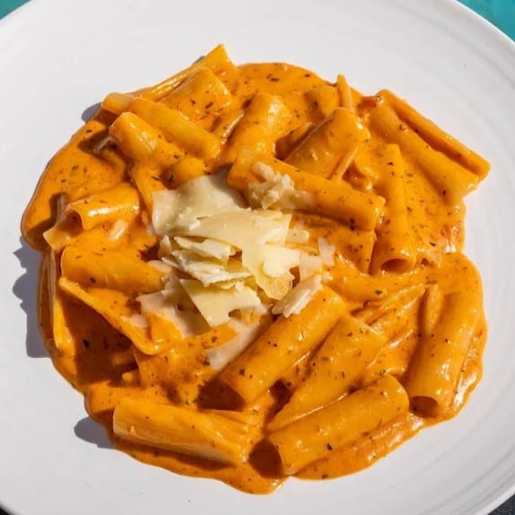 Rigatoni Pasta Alla Vodka.