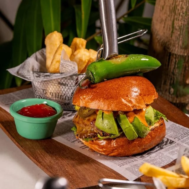Mexicana Burger.