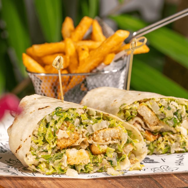 Caesar Chicken Wrap.