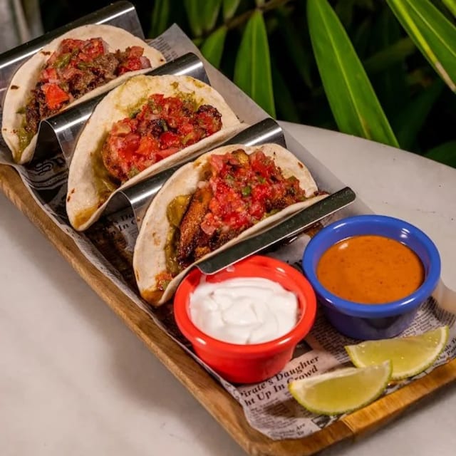 Taco Trio To Share.