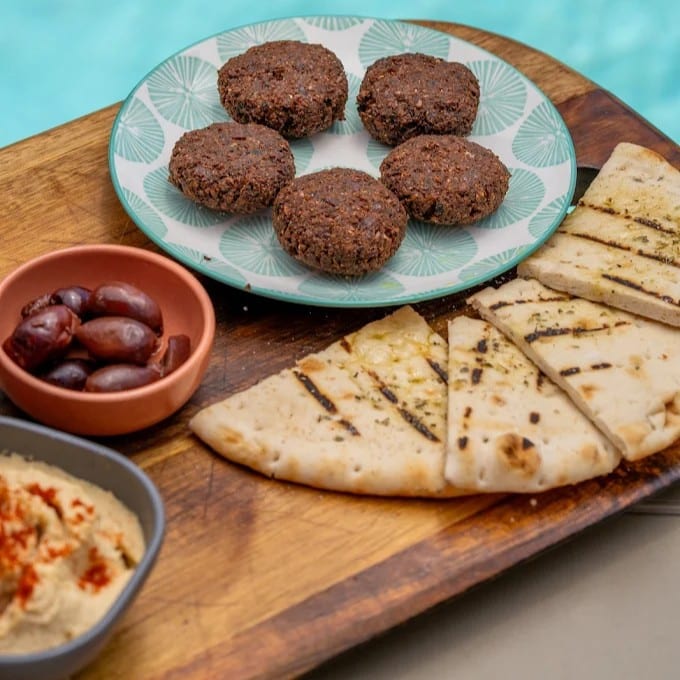 Falafel Platter to Share.